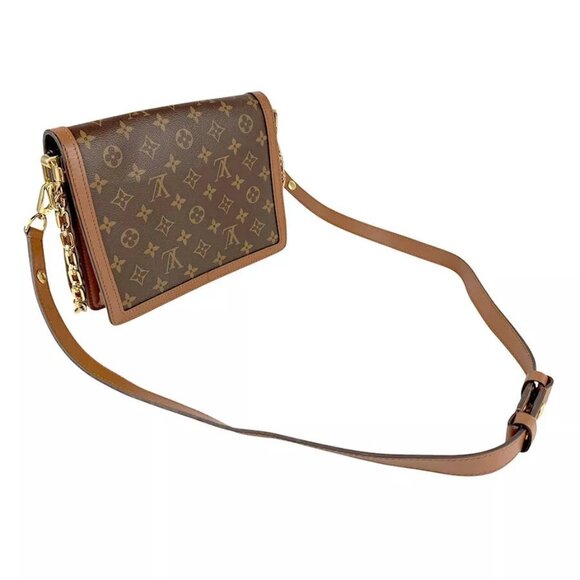 Auth LOUIS VUITTON Reverse Dauphine MM Crossbody Shoulder Bag M45958 - z4208 - Picture 14 of 16
